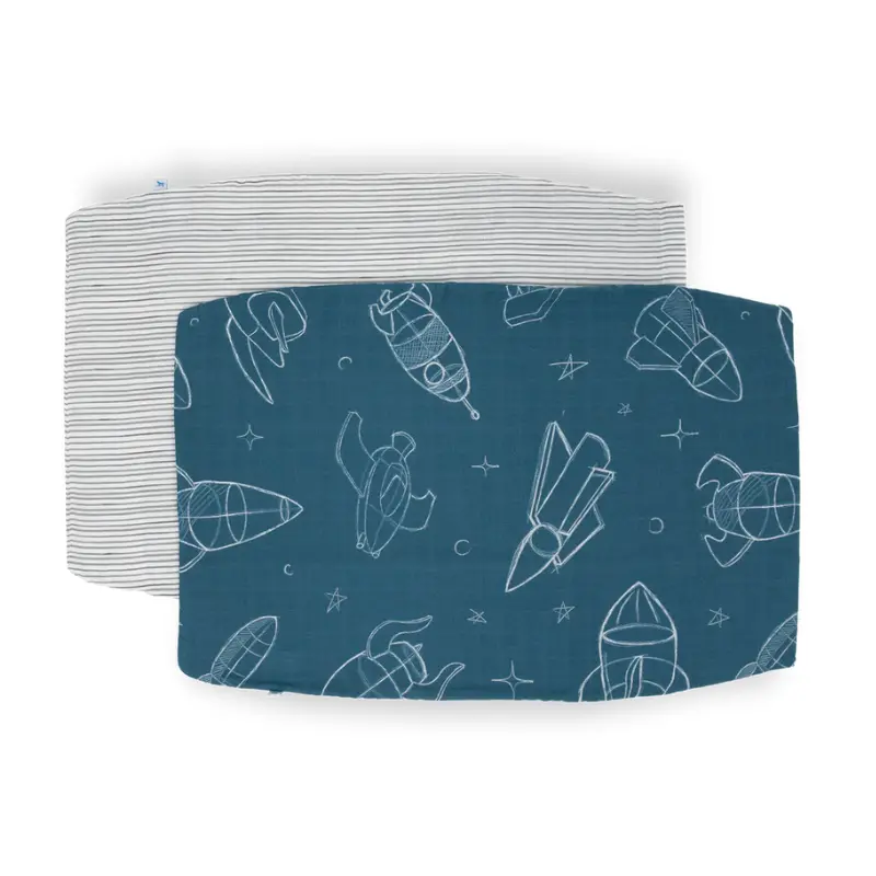 Muslin Pillowcases - 2 Pack 10