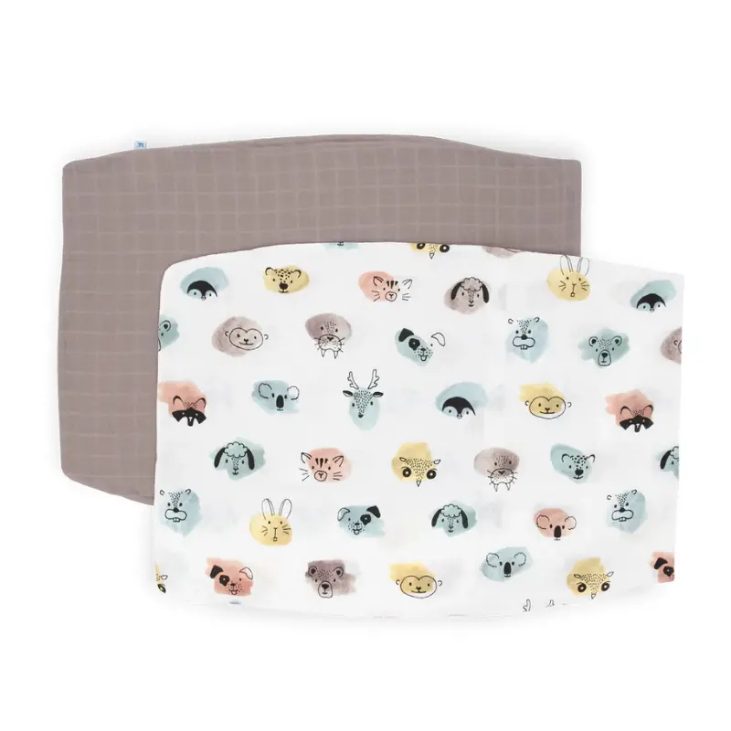 Muslin Pillowcases - 2 Pack 8