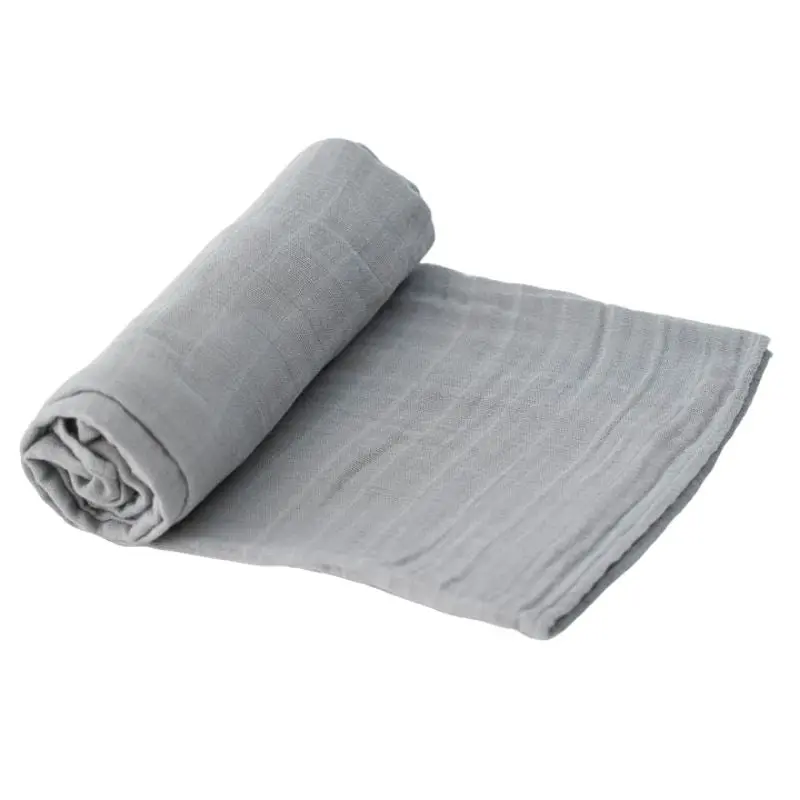 Cotton Muslin Swaddle - Solid Colours 1