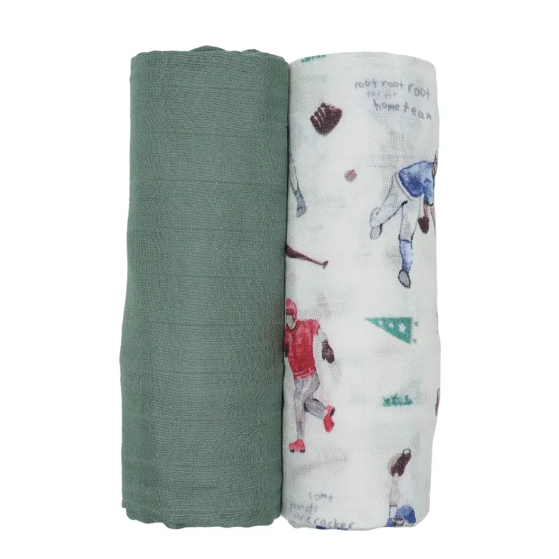 Muslin Deluxe Swaddle - 2 Pack 3