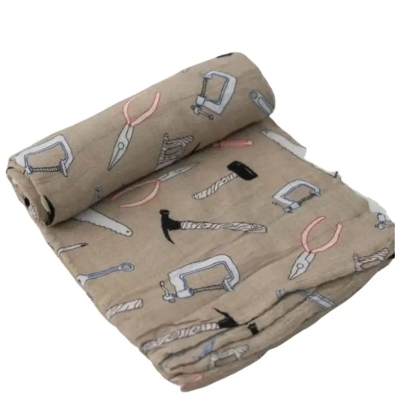 Deluxe Muslin Swaddles - Single 12
