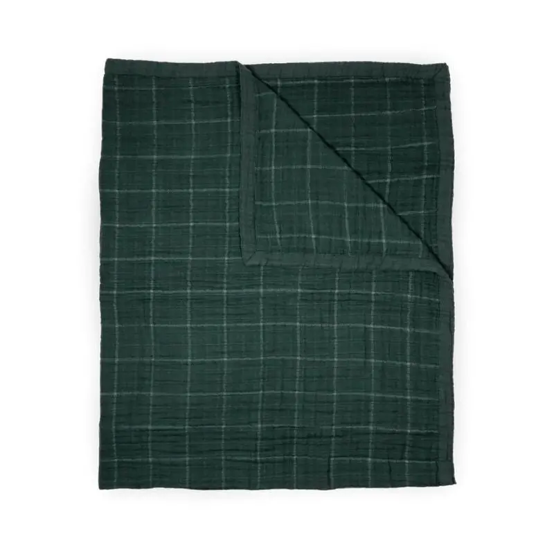 Deluxe Muslin Quilted Throw 1