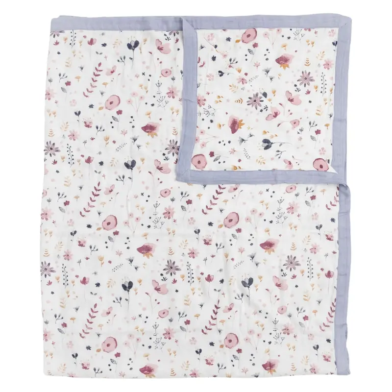 Deluxe Muslin Quilted Throw 5