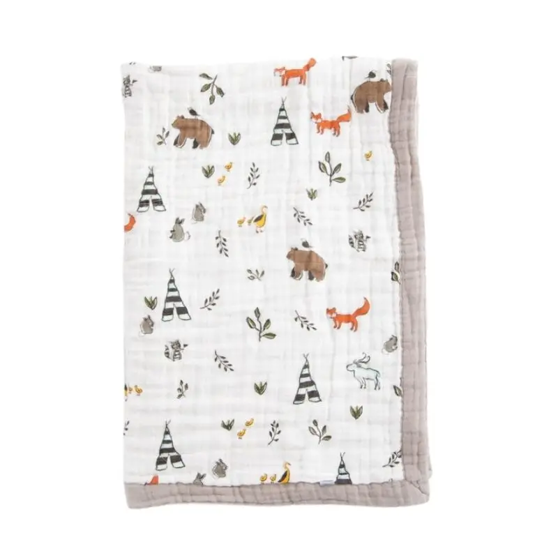 Cotton Muslin Baby Quilt 2