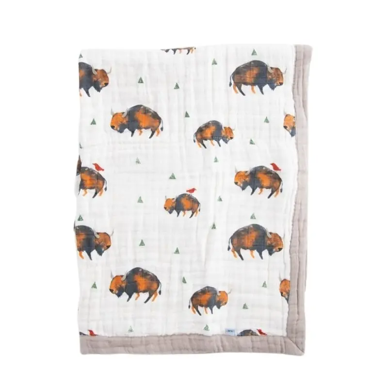 Cotton Muslin Baby Quilt 5