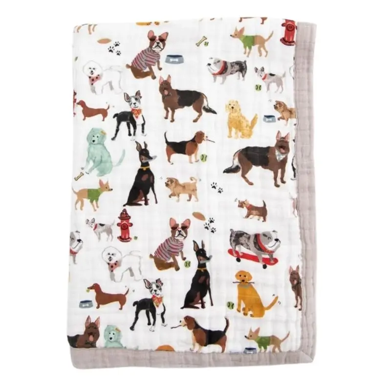 Cotton Muslin Baby Quilt 13