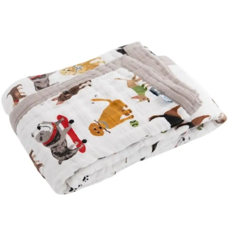 Cotton Muslin Baby Quilt 14