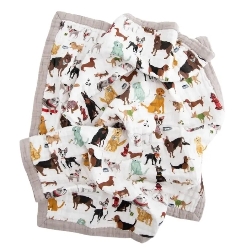 Cotton Muslin Baby Quilt 15
