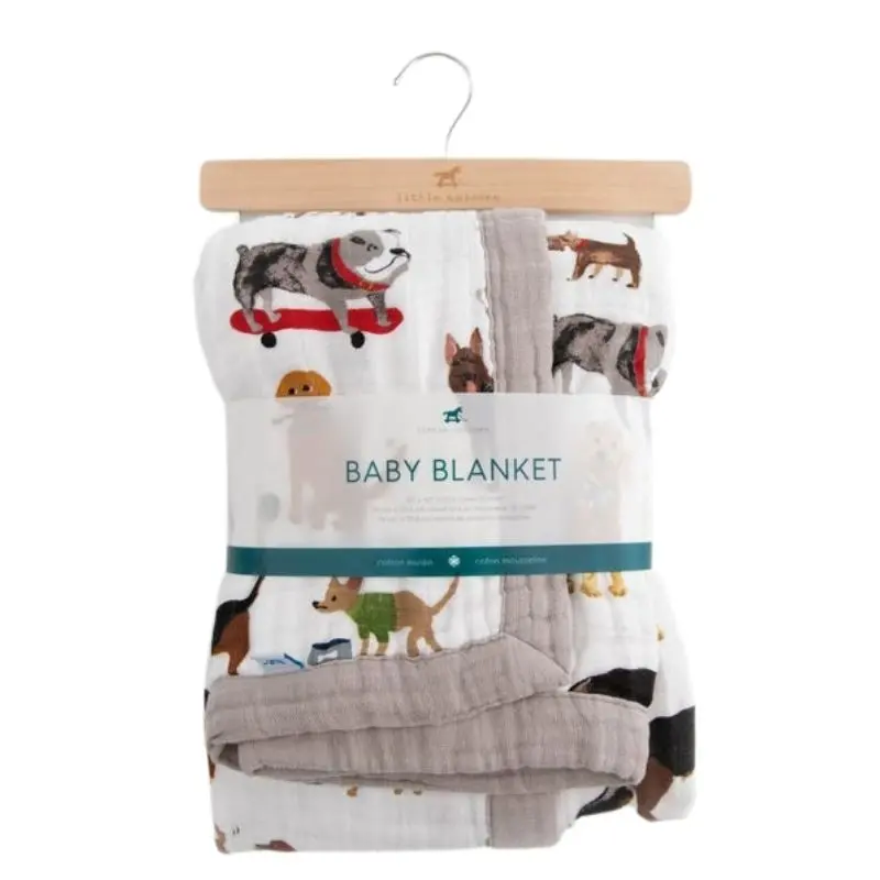 Cotton Muslin Baby Quilt 16