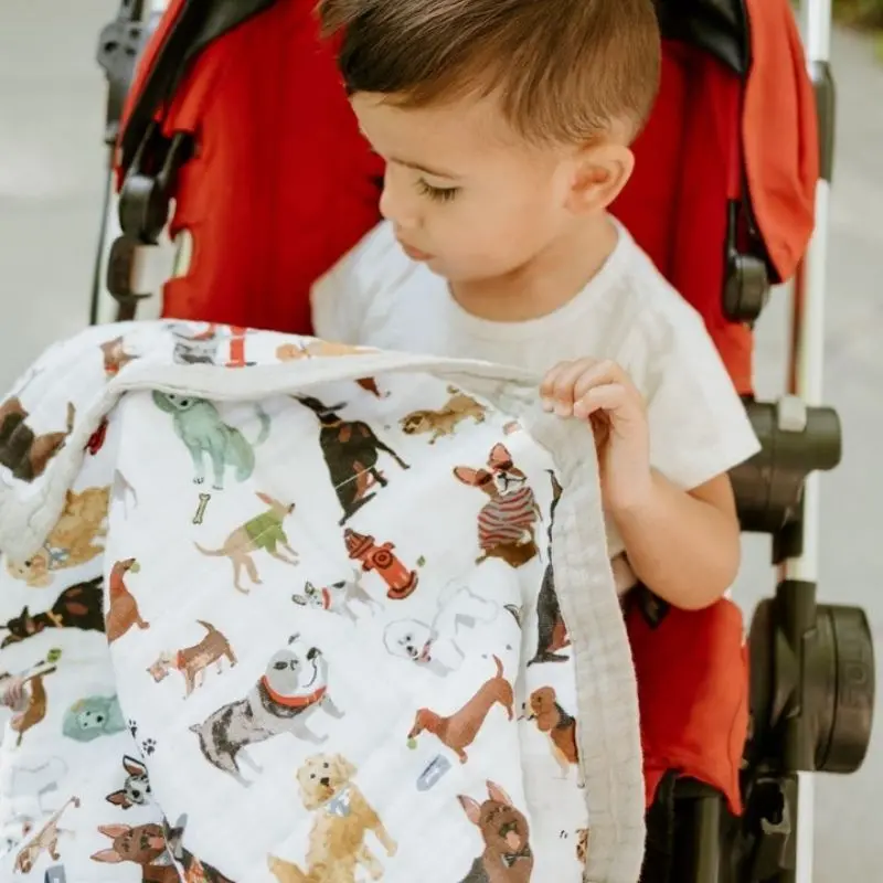 Cotton Muslin Baby Quilt 18