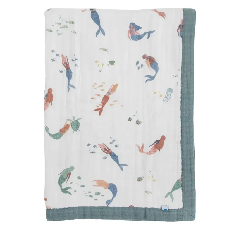 Cotton Muslin Baby Quilt 12