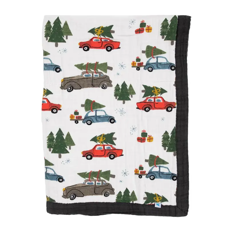 Cotton Muslin Baby Quilt 14