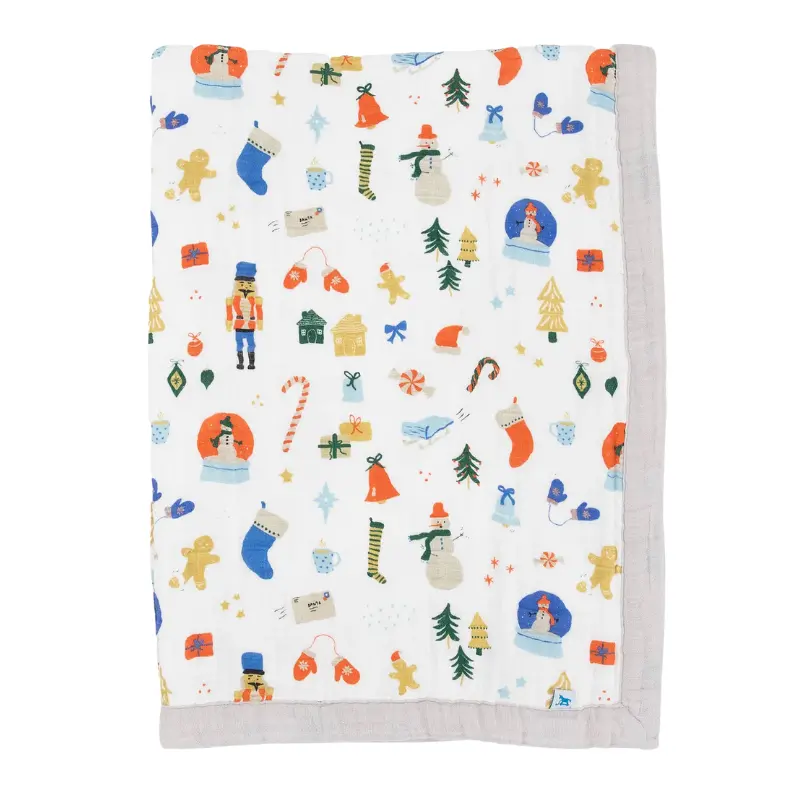 Cotton Muslin Baby Quilt 15