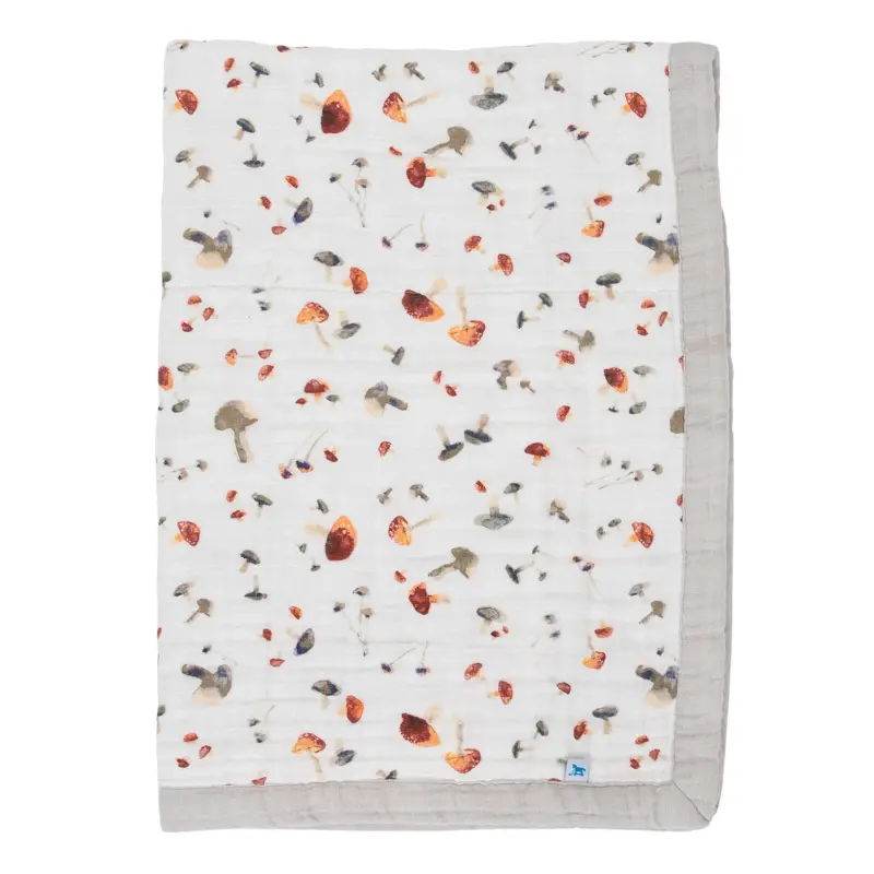 Cotton Muslin Baby Quilt 17