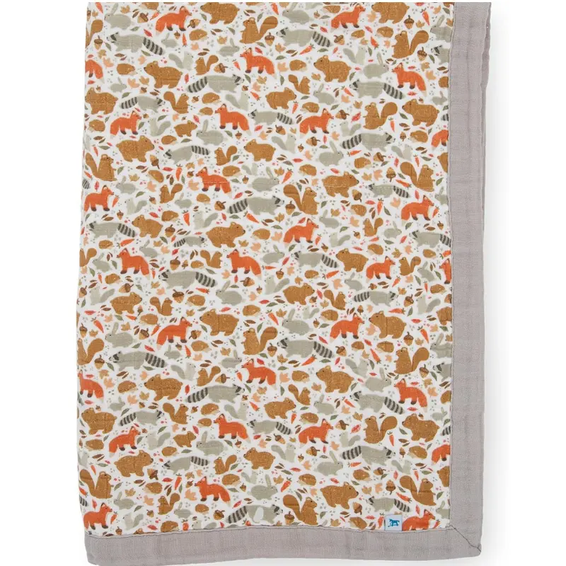 Cotton Muslin Baby Quilt 29