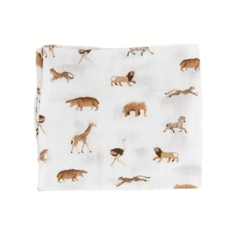 Organic Cotton Muslin Swaddle Blanket 6