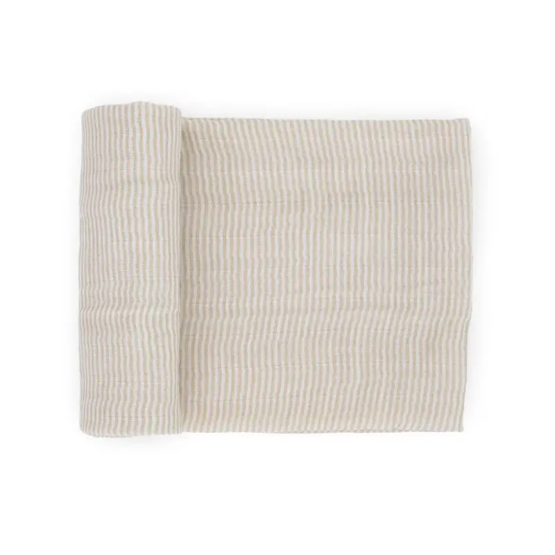 Organic Cotton Muslin Swaddle Blanket 1