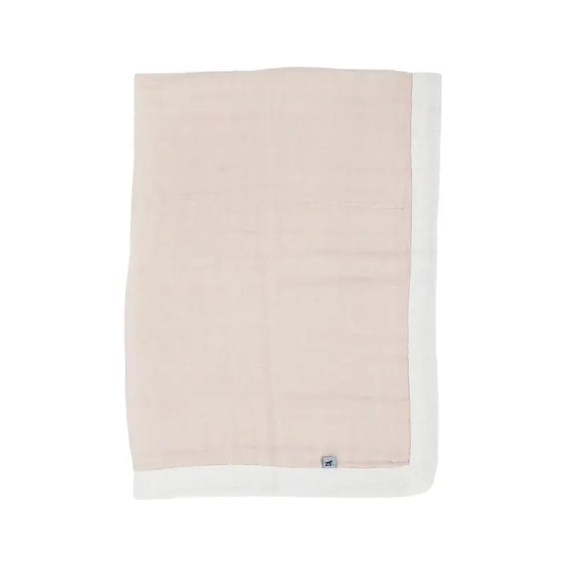 Organic Cotton Muslin Baby Quilt 5