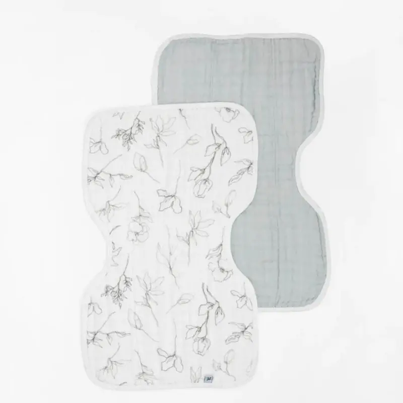 Organic Burp Cloth - 2 Pack 1