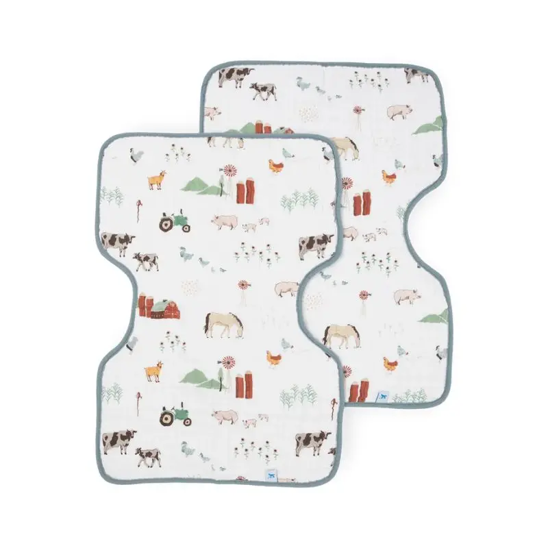 Cotton Muslin Burp Cloth - 2 - Pack 9