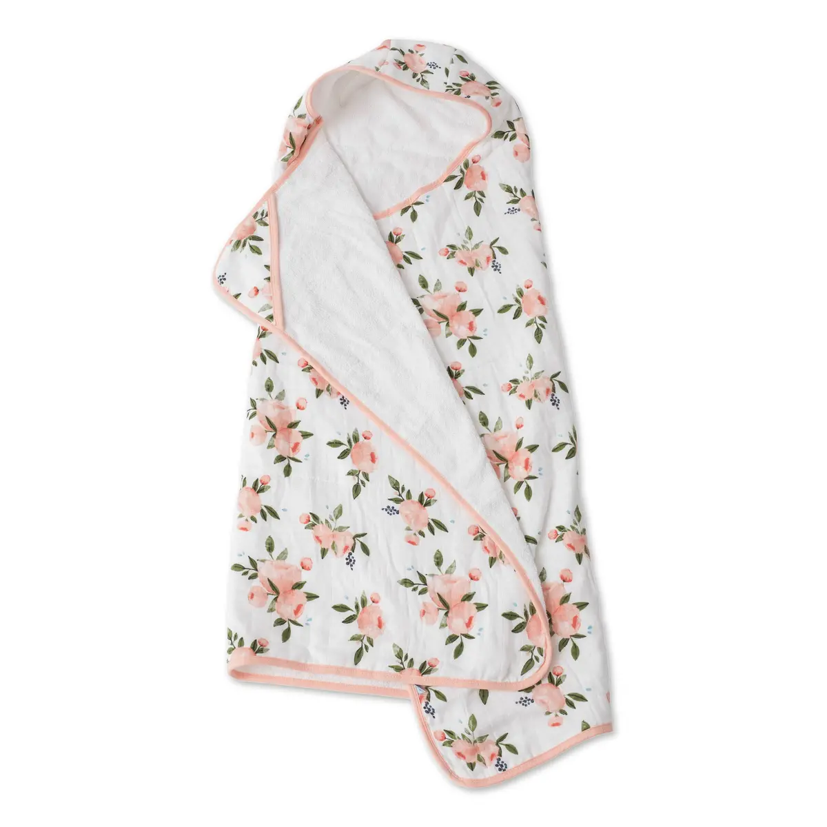 Cotton Muslin Toddler Hooded Towel 1