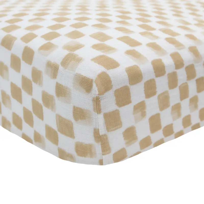 Cotton Muslin Crib Sheets 1