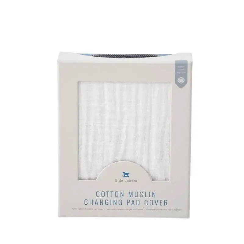 Cotton Muslin Changing Pad Cover 18
