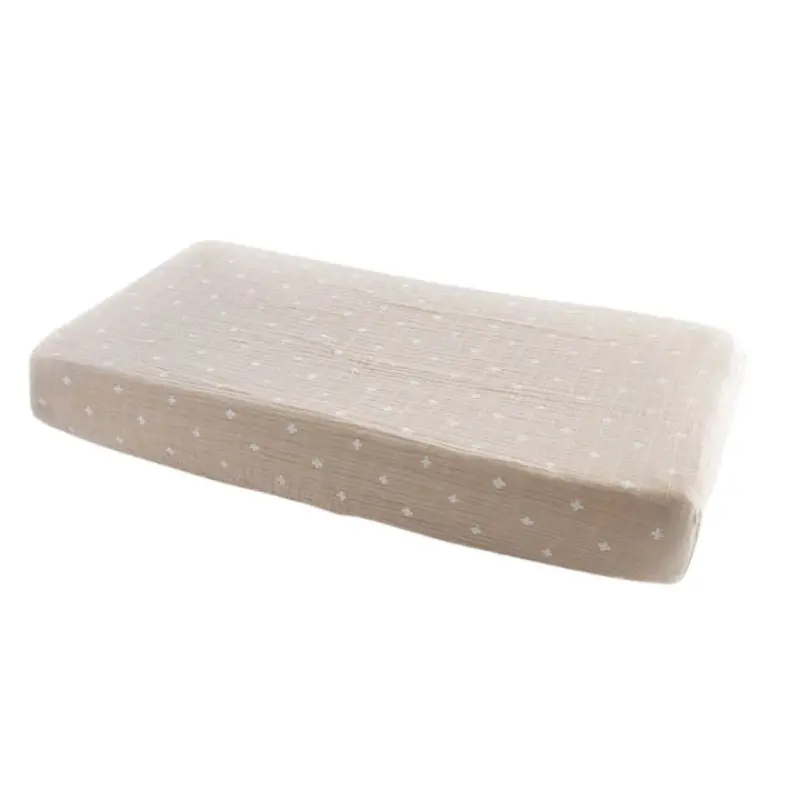 Cotton Muslin Changing Pad Cover 10