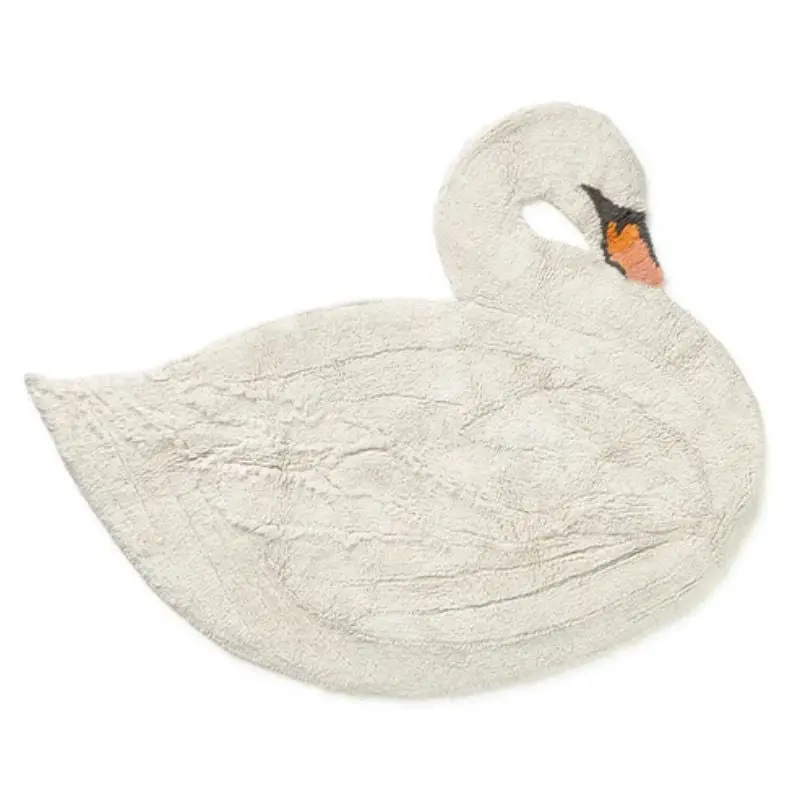 Swan Washable Rug 1