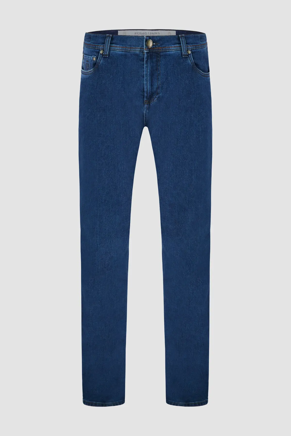 Richard J. Brown Dark Blue Milano Z Cashmere Jeans 1