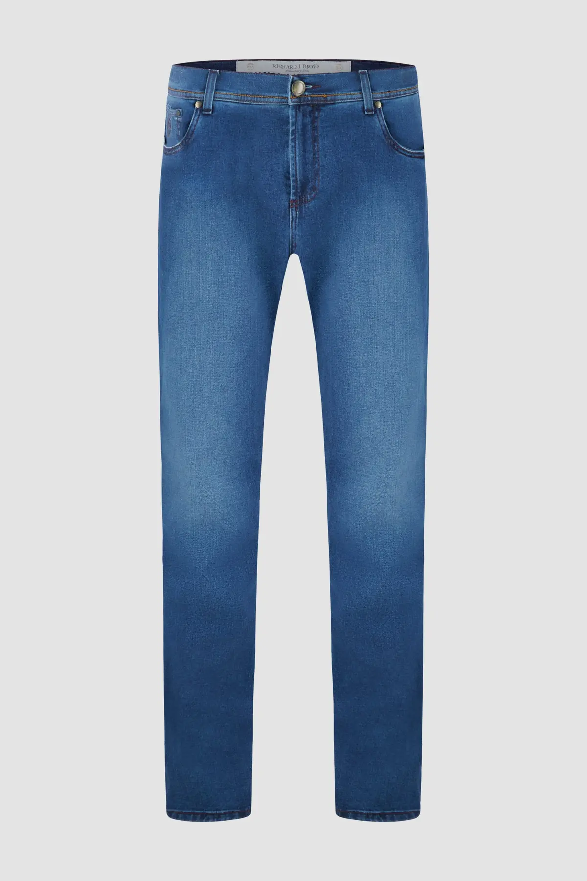 Richard J. Brown Blue Milano Z Cashmere Jeans 1
