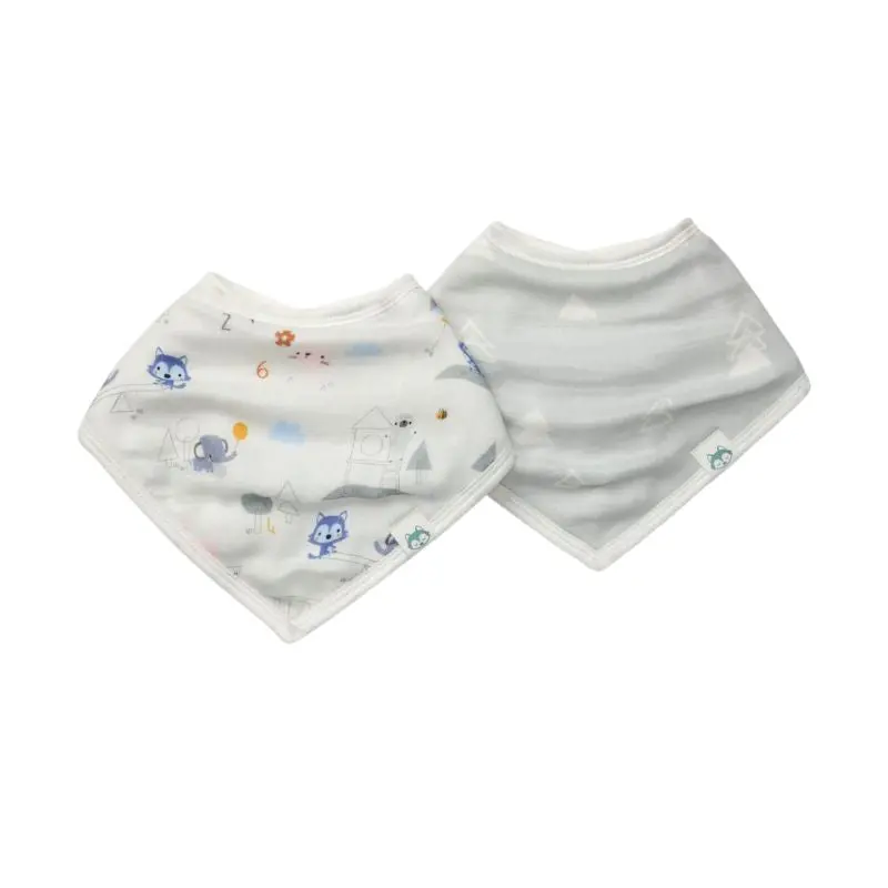 Muslin Bandana Bib Set - 2 Pack 2