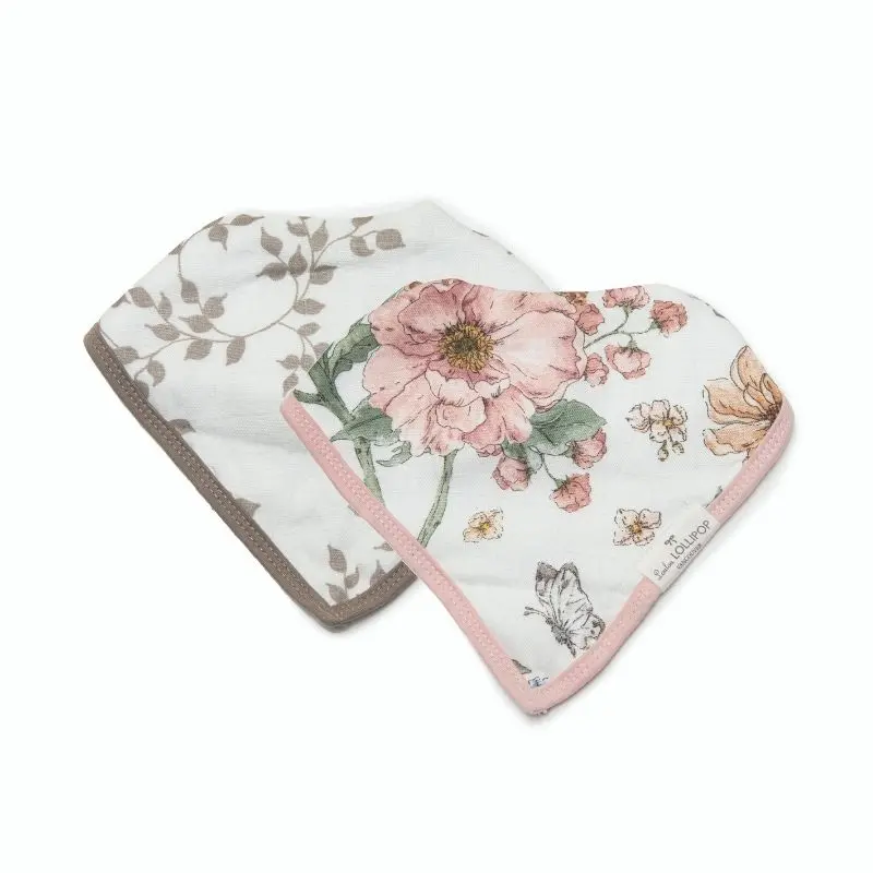 Muslin Bandana Bib Set - 2 Pack 8