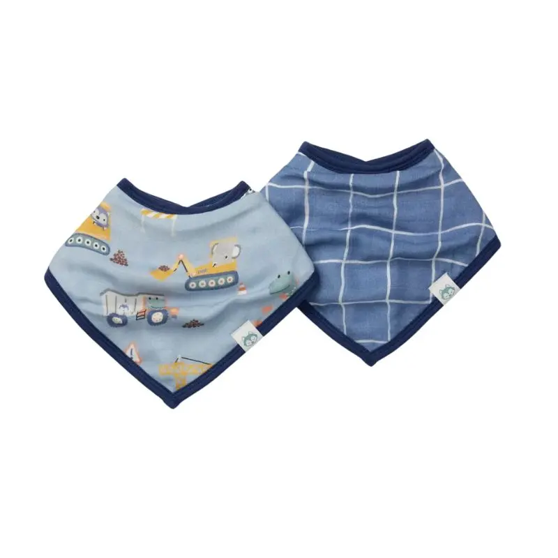 Muslin Bandana Bib Set - 2 Pack 2