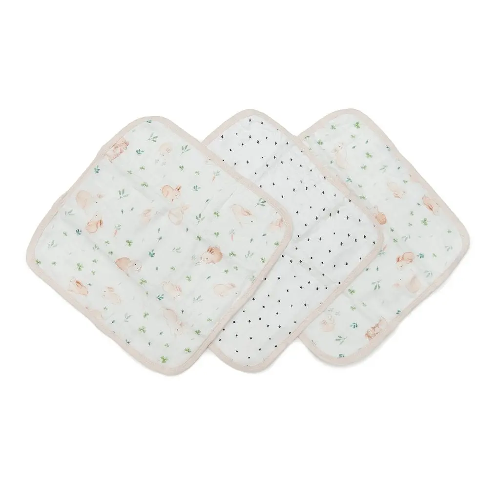 Muslin Washcloth Set - 3 Pack 1
