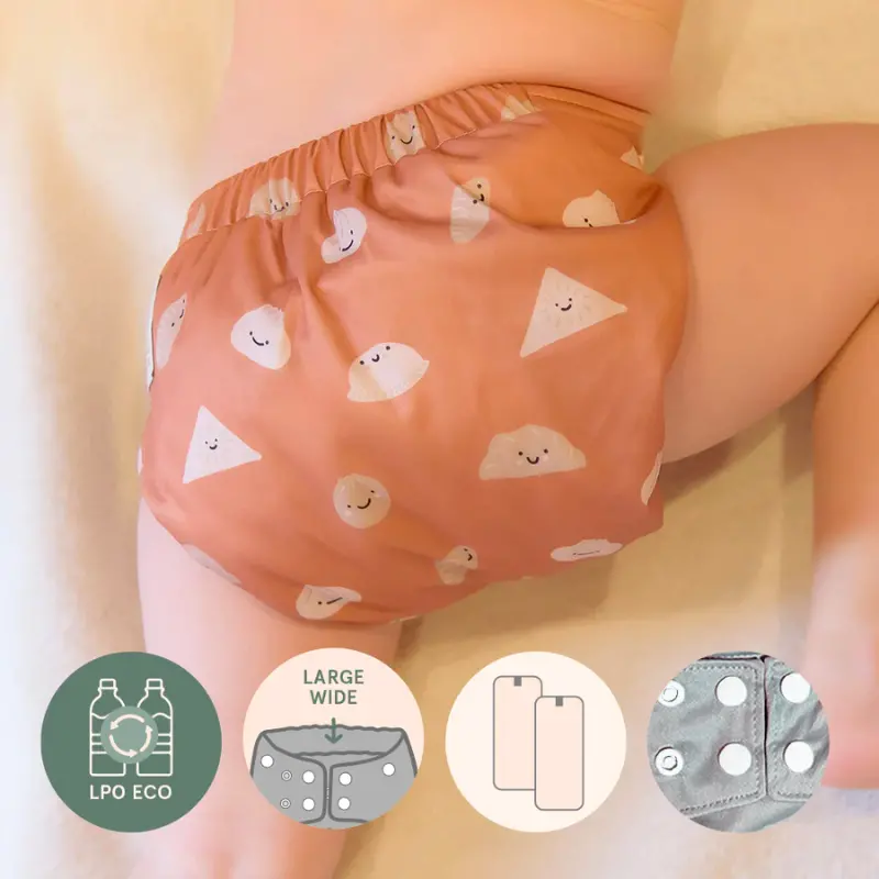 Wide Elastic Pocket Diaper 1