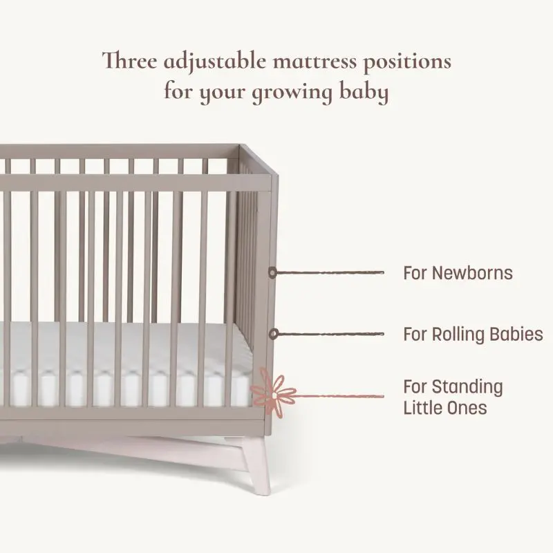 Pala 4-In-1 Convertible Crib 2