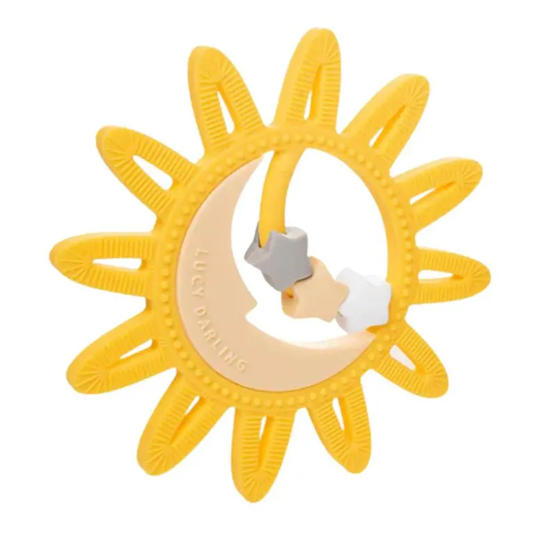 Little Celestial - Moon And Stars Teether 1