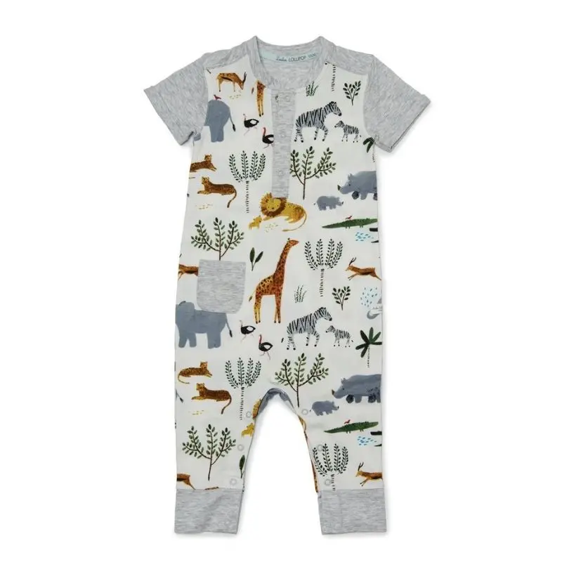 Short Sleeve Romper 3