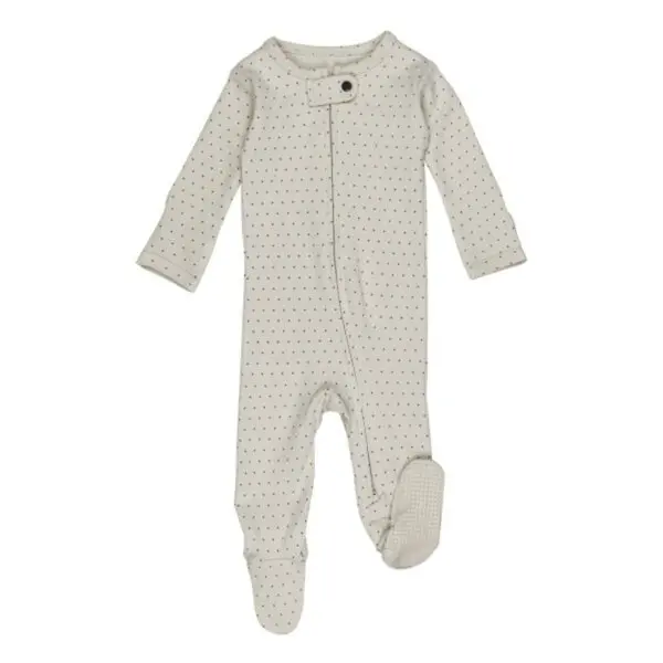 Organic Zipper Footed Sleeper - Patterns 3