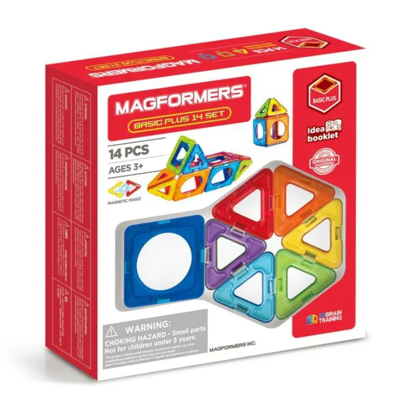 Basic Plus Magnetic Shape Set 1