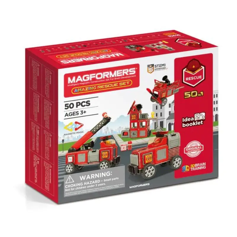 Amazing Rescue Magnetic Set - 50 Pieces 1