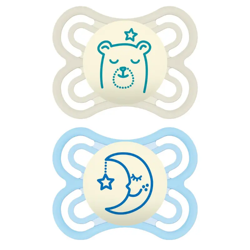 Perfect Night Orthodontic Pacifier - 0-6 Months - 2 Pack 1