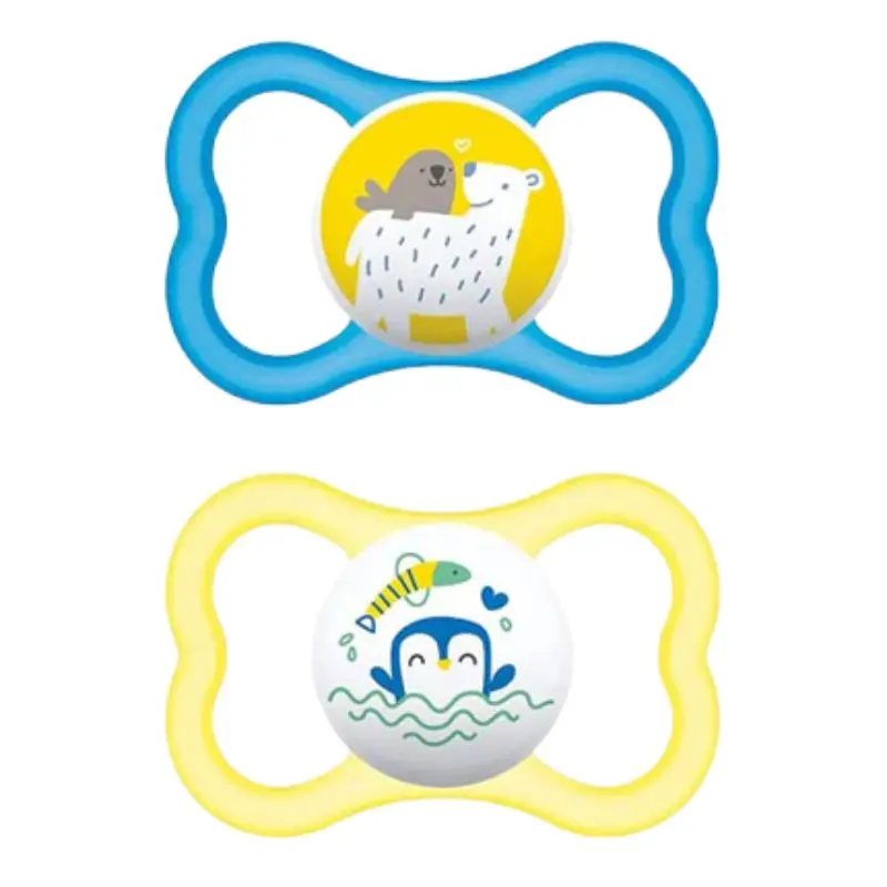 Sensitive Skin Air Orthodontic Pacifier - 2 Pack 1