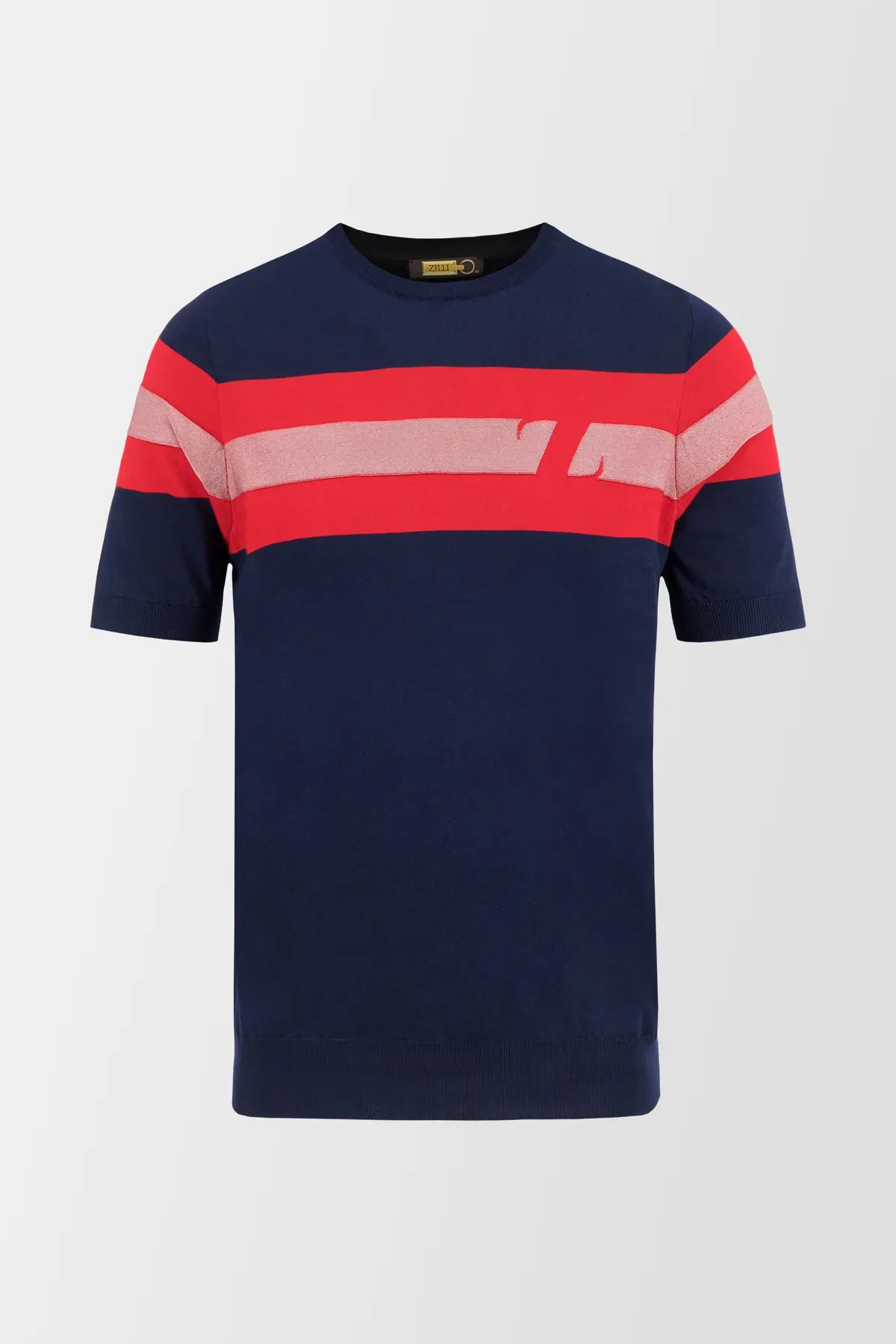 Zilli Navy/Red Mc T-Shirt 1