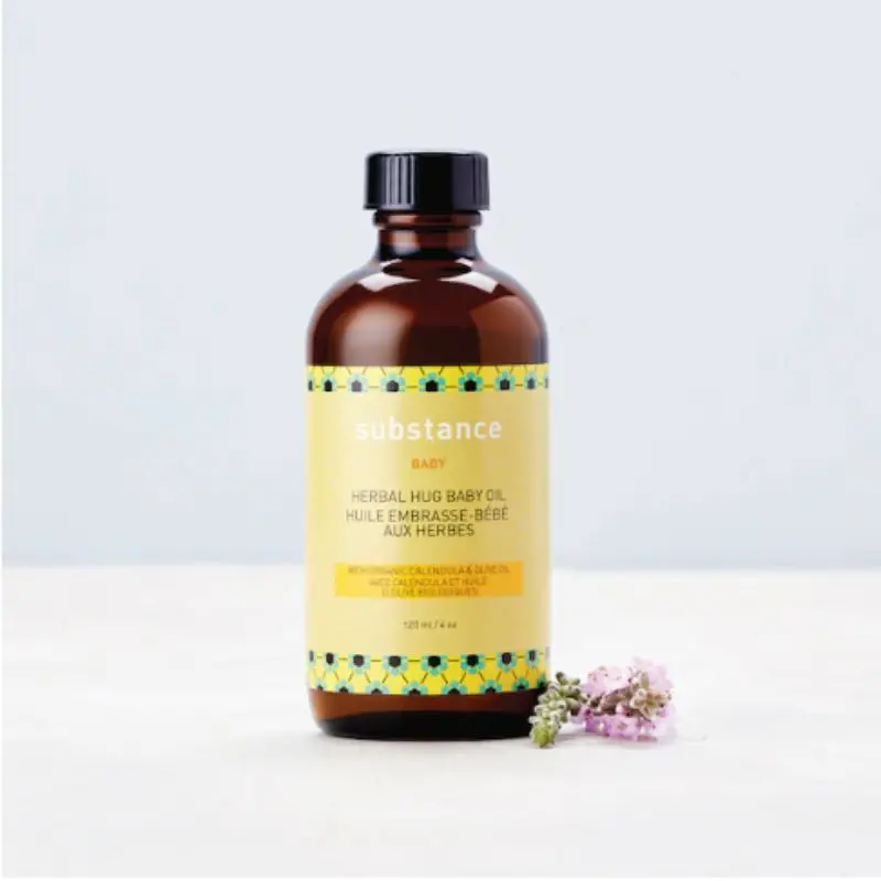 Herbal Hug Baby Oil 1