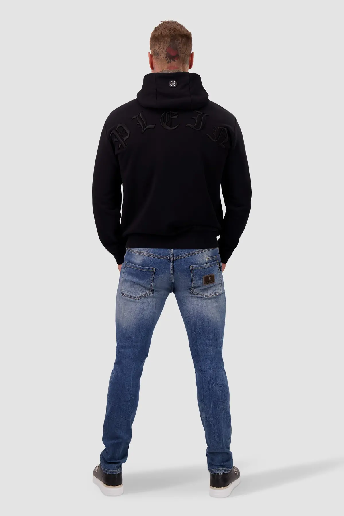 Philipp Plein Black Love Hoodie 5