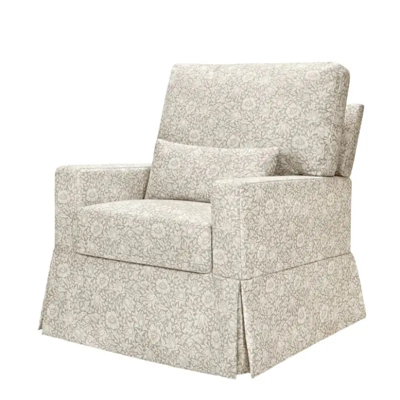 Crawford Pillowback Comfort Swivel Glider 2