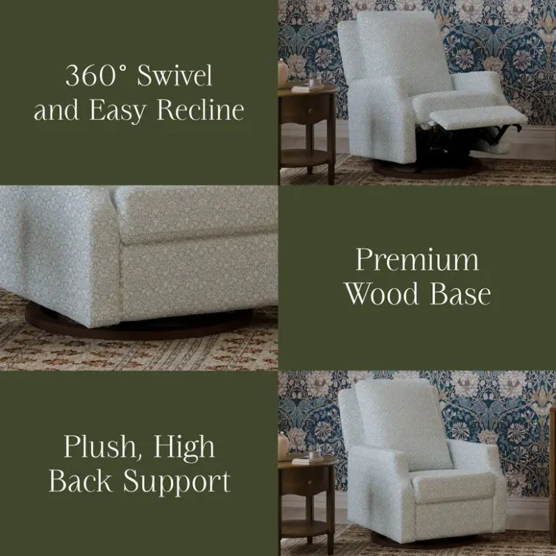 Crewe Recliner And Swivel Glider 3
