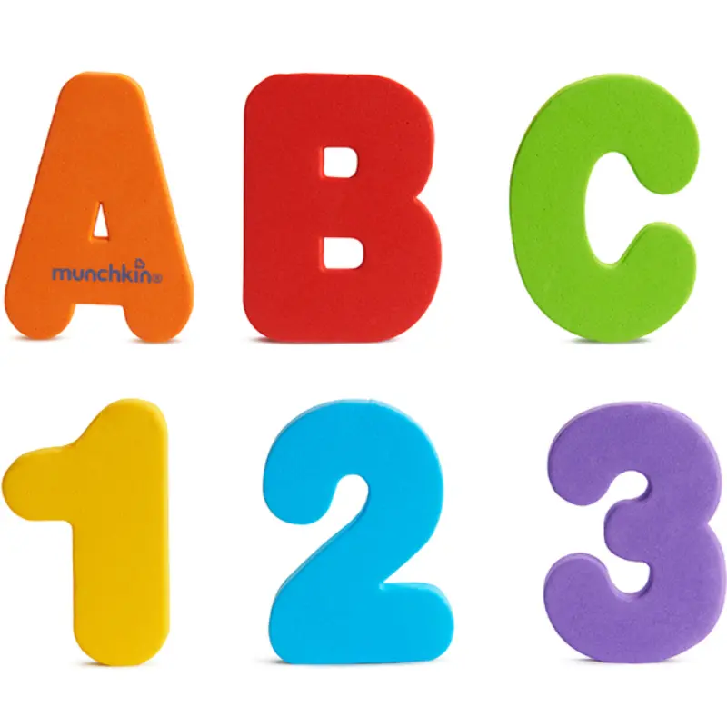 Bath Letters & Numbers 1